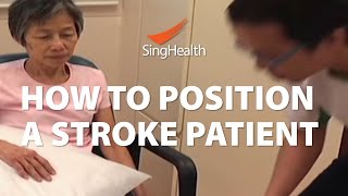 How To Position A Stroke Patient [upl. by Mosi]