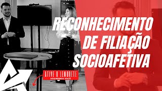 DIREITO DE FAMÍLIA Reconhecimento de filiação socioafetiva [upl. by Idihc]