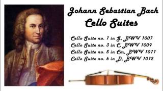 Johann Sebastian Bach  Cello suites in 432 Hz great for reading or studying [upl. by Adnoval933]