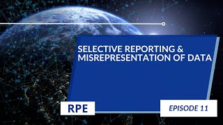 Selective Reporting amp Misrepresentation of Data  Episode 11  Research Ethics [upl. by Eirolav]